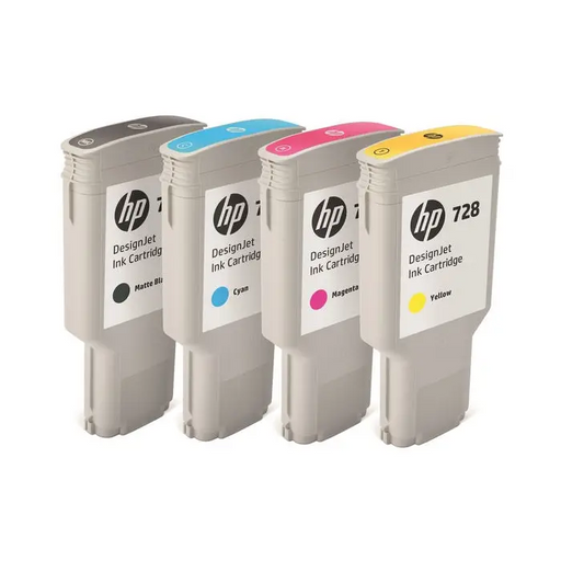 HP 728 original 300-ml Cyan Ink cartridge F9K17A - LFP мастила и LFP мастилени глави<<<Консумативи - голям формат