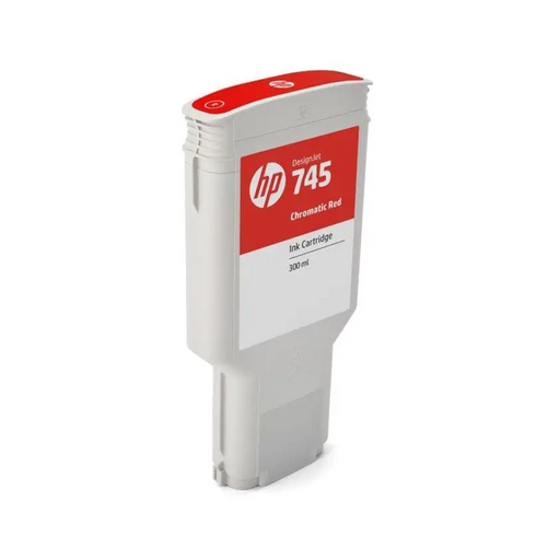 HP 745 original Ink cartridge F9K06A Chromatic Red 300 ml - LFP мастила и LFP мастилени глави<<<Консумативи - голям