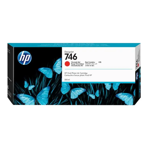 HP 746 300-ml Chromatic Red Ink Cartridge - LFP мастила и LFP мастилени глави<<<Консумативи - голям формат принтер
