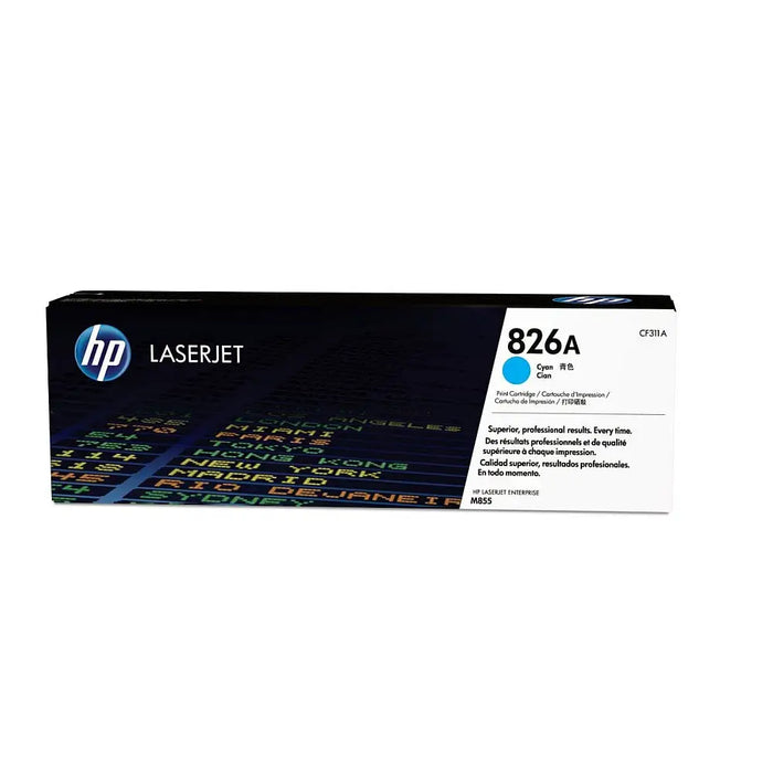HP 826A original Toner cartridge CF311A cyan standard capacity 31.500 pages 1-pack - Тонери<<<Консумативи
