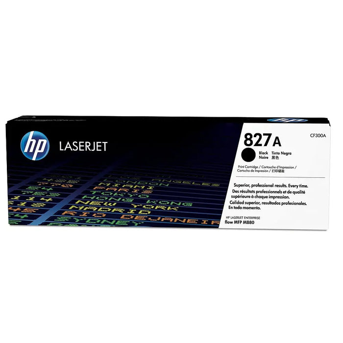 HP 827A Black LaserJet Toner Cartridge (CF300A) - LaserJet Consumables<<<HP