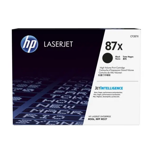 HP 87X High Yield Black Original LaserJet Toner Cartridge (CF287X) - LaserJet Consumables<<<HP