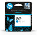 HP 924 Cyan Original Ink Cartridge - Мастила и Мастилени глави<<<Консумативи - Мастила<<<Печат Сканиране и