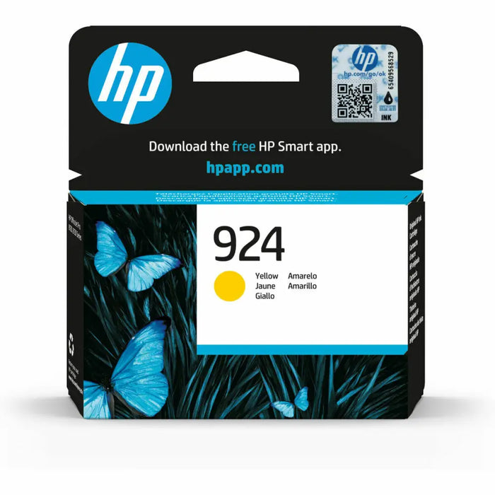 HP 924 Yellow Original Ink Cartridge - Мастила и Мастилени глави<<<Консумативи - Мастила<<<Печат Сканиране и