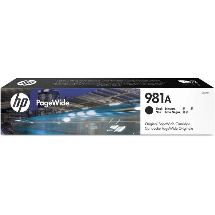 HP 981A original Black PageWide Cartridge J3M71A - Мастила и Мастилени глави<<<Консумативи - Мастила<<<Печат Сканиране