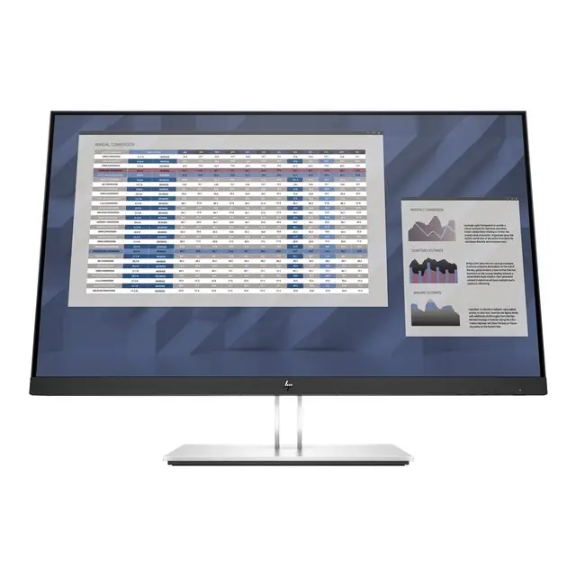 HP E27 G4 27inch IPS FHD 1920x1080 16:9 Display Port HDMI VGA 5xUSB 3yr - Бизнес монитори<<<Дисплеи<<<Аудио Видео