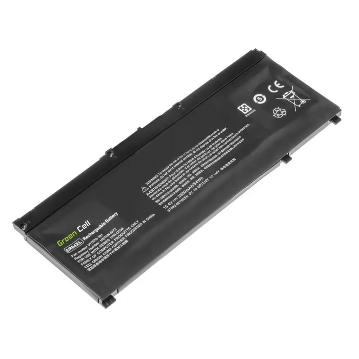 HP Omen 15-ce000ng Laptop Battery; Pavilion 15-CE015DX SR04XL LiPo 15.4V 3500mAh GREEN CELL - Батерии за