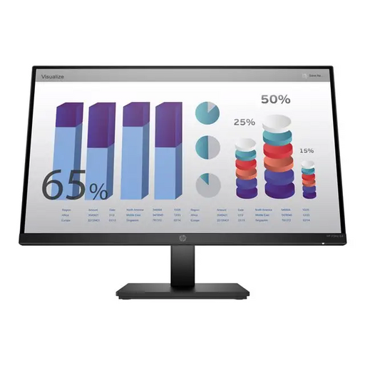 HP P24q G4 QHD Height Adjust Monitor 23.8inch IPS QHD 2560x1400 16:9 300cd/m2 1000:1 5ms GtG 1xHDMI 1xVGA Black 3Y War.