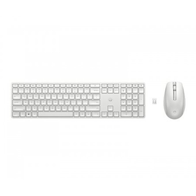 HP 650 Wireless Keyboard and Mouse Combo WHT EURO