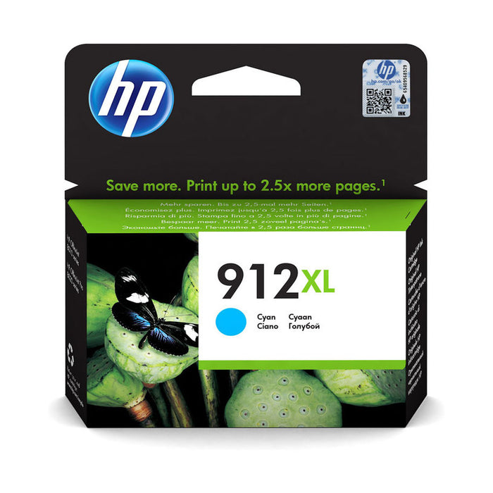HP 912XL High Yield Cyan Ink