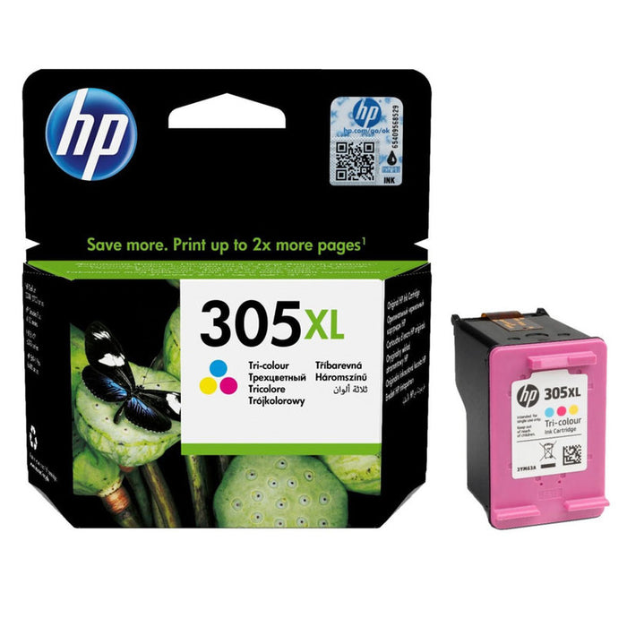 HP 305XL High Yield Tri-color Original Ink Cartridge