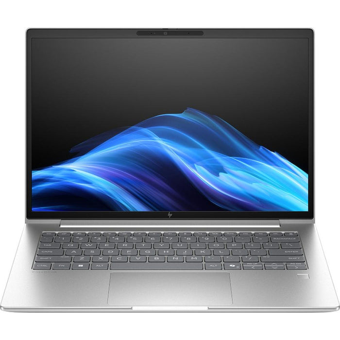 HP EliteBook 6 G1i AI 16" Pike Silver, Ultra 7-255U (up to 5.2GH/12MB/12C), 16" WUXGA AG 300nits, 16GB 5600Mhz 1DIMM, 512MB PCIe SSD, WiFi 7 + BT 5.4, FPR, Smart Card Reader, Backlit Kbd, 3C Batt, Win 11 Pro, 3Y Offsite