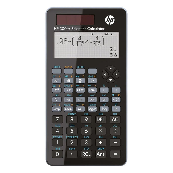 HP Calculator scientific office HP 300SPLUS/INT BX, 315 functions, 155x84x20mm, black