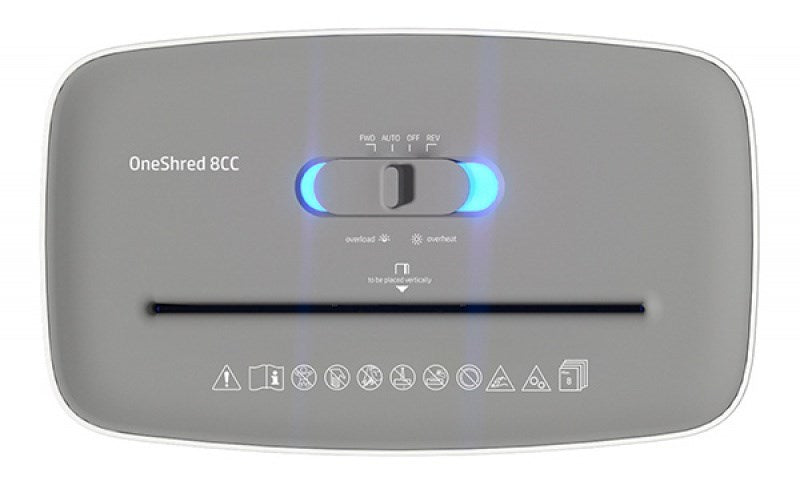 HP ONESHRED 8CC 15L paper shredder Micro-cut shredding