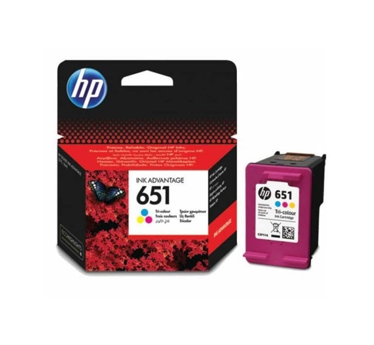 HP 651 Tri-colour Ink Cartridge