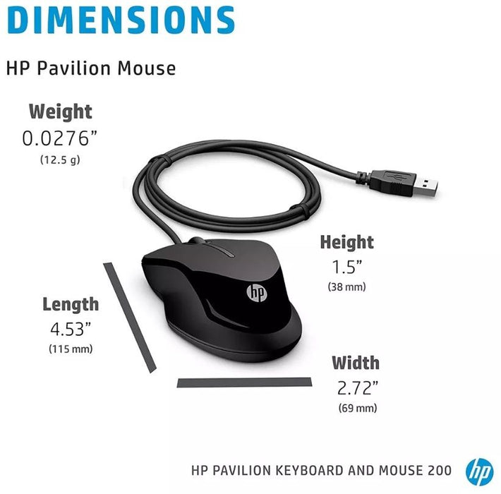 HP Pavilion Keyboard and Mouse 200 UK