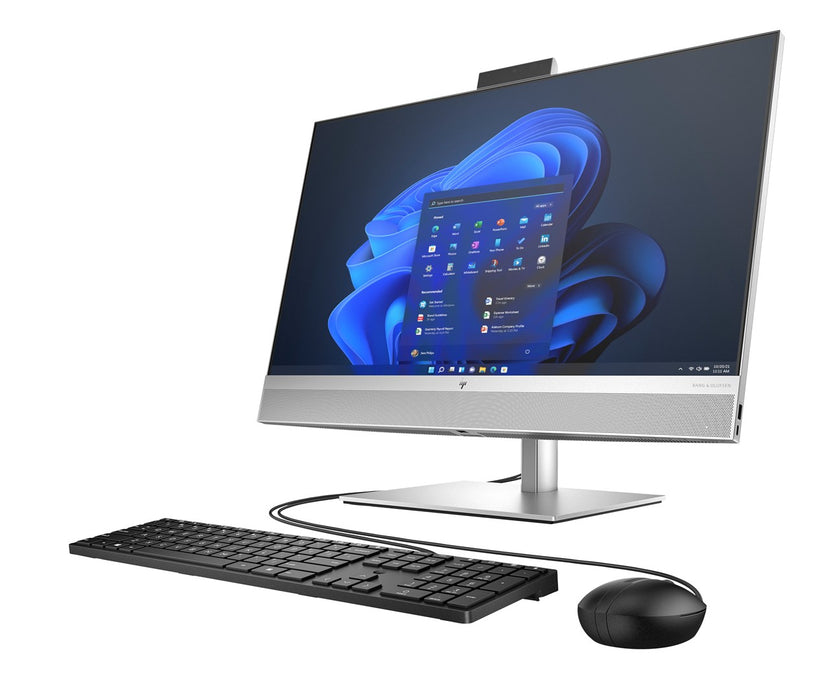 HP EliteOne 870 G9 All-in-One PC Intel® Core™ i5 68.6 cm (27") 1920 x 1080 px 16 GB DDR5-SDRAM 512 GB SSD Windows 11 Pro Wi-Fi 6E (802.11ax) Silver