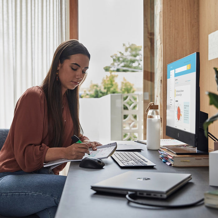 HP ProOne 440 G9 All-in-One PC Intel® Core™ i5 60.5 cm (23.8") 1920 × 1080 px 16 GB DDR5-SDRAM 512 GB SSD Windows 11 Pro Wi-Fi 6E (802.11ax)