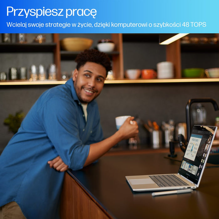HP EliteBook X Flip G1i 14 inch Notebook Next Gen AI PC Copilot+ PC Intel Core Ultra 5 228V Hybrid (2in1) 35.6 cm (14") WUXGA Touchscreen 512 GB SSD Windows 11 Pro