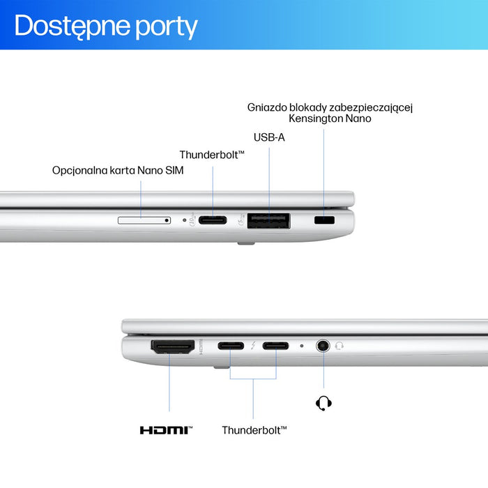 HP EliteBook X Flip G1i Next Gen AI PC Copilot+ PC Intel Core Ultra 7 258V Hybrid (2-in-1) 35.6 cm (14") 2.5K touchscreen 32 GB LPDDR5x-SDRAM 1 TB SSD Wi-Fi 7 (802.11be) Windows 11 Pro