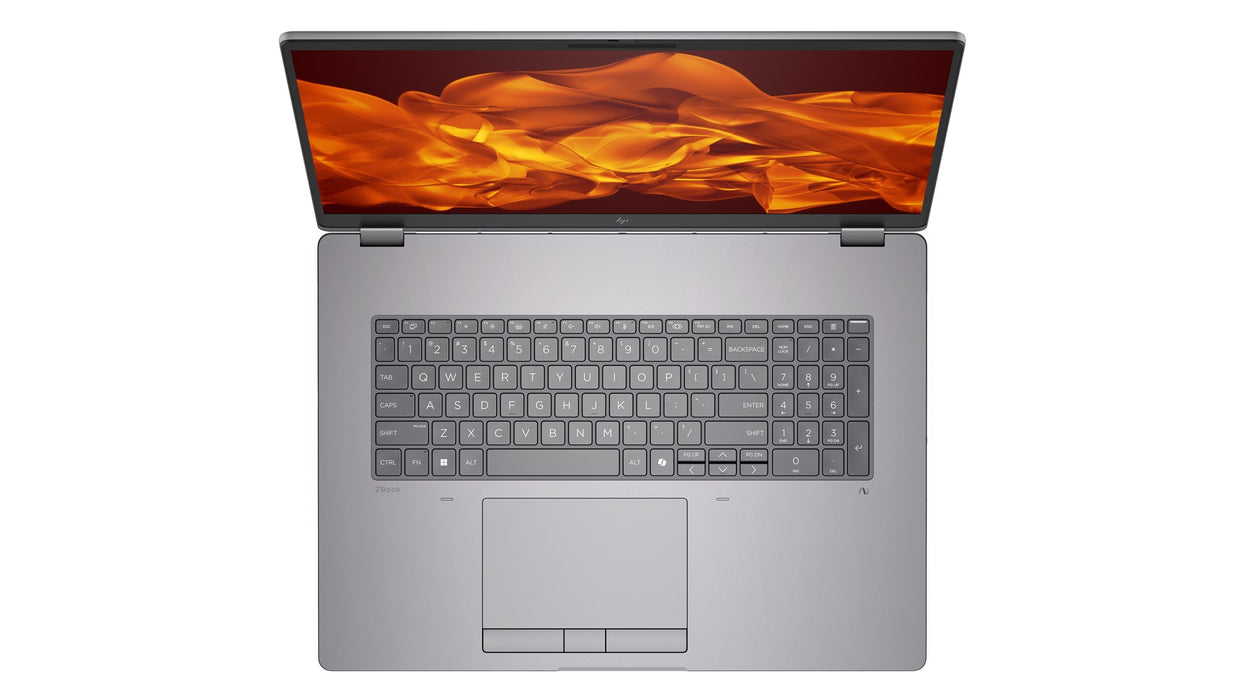 HP ZBook Fury G1i Intel Core Ultra 7 265HX Mobile workstation 45.7 cm (18") WQXGA 32 GB DDR5-SDRAM 1 TB SSD NVIDIA RTX PRO 3000 Blackwell Wi-Fi 7 (802.11be) Windows 11 Pro AI Workstation, AI PC Silver