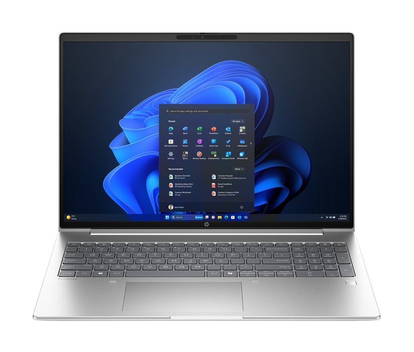 HP ProBook 4 G1iR 16-inch Notebook PC Intel® Core™ i5 i5-1334U Laptop 40.6 cm (16") WUXGA 16 GB DDR5-SDRAM 512 GB SSD Wi-Fi 6E (802.11ax) Windows 11 Pro Silver