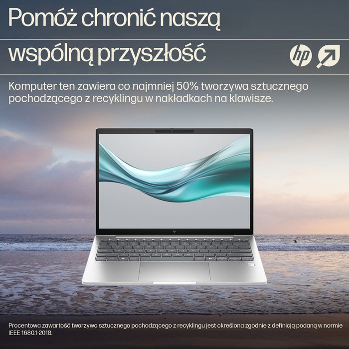 HP EliteBook 640 G11 Intel Core Ultra 5 135H Laptop 35.6 cm (14") WUXGA 16 GB DDR5-SDRAM 512 GB SSD Wi-Fi 6E (802.11ax) Windows 11 Pro AI PC Silver