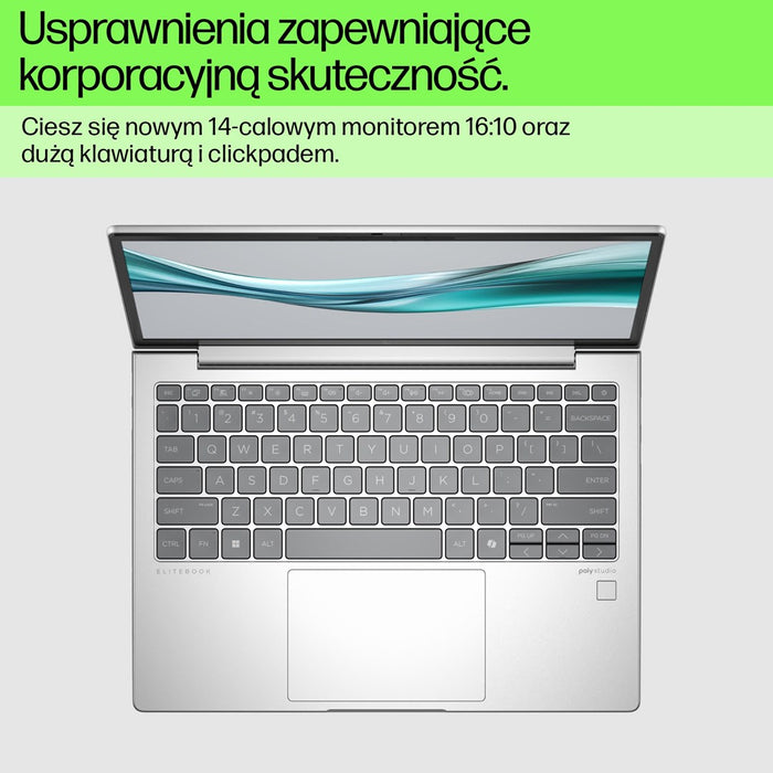 HP EliteBook 640 G11 Intel Core Ultra 5 135H Laptop 35.6 cm (14") WUXGA 16 GB DDR5-SDRAM 512 GB SSD Wi-Fi 6E (802.11ax) Windows 11 Pro AI PC Silver