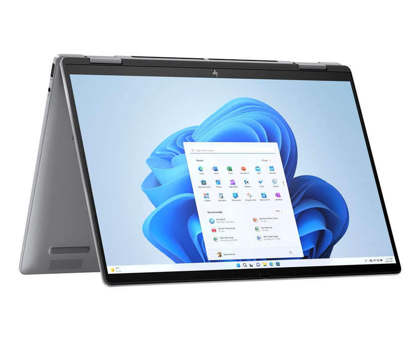 HP ENVY x360 14-fa0016nw AMD Ryzen™ 7 8840HS 2-in-1 Laptop 35.6 cm (14") 2K Touchscreen 16 GB LPDDR5 SDRAM 512 GB SSD Wi-Fi 7 (802.11be) Windows 11 Home AI PC Silver