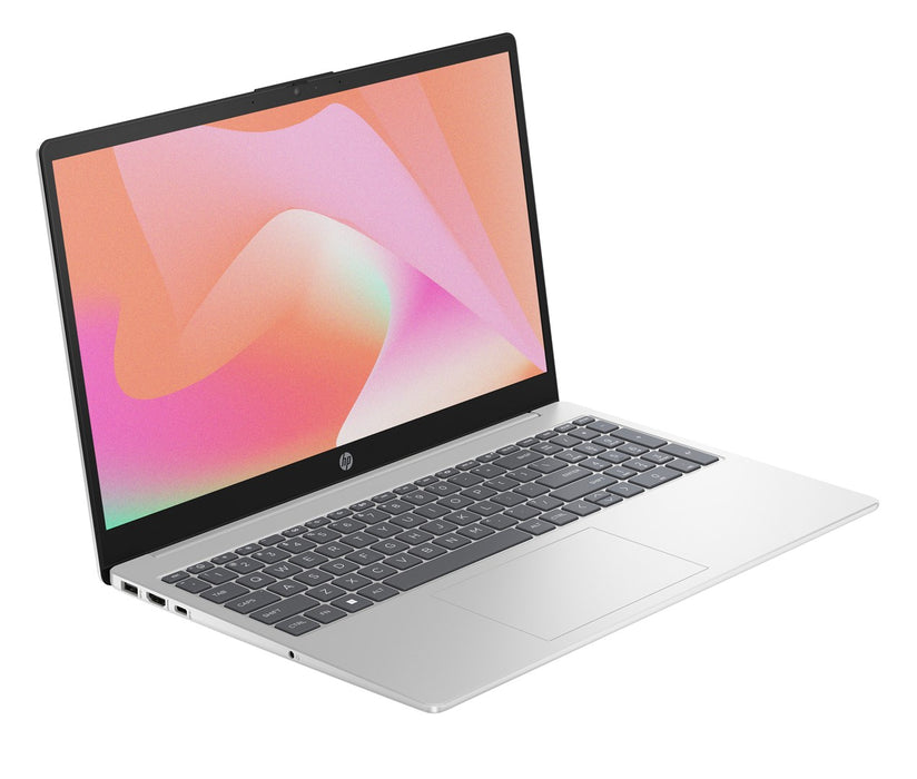 HP 15-fd1067nw Intel Core Ultra 7 155H Laptop 39.6 cm (15.6") Full HD Display 24 GB DDR5 SDRAM 512 GB SSD Wi-Fi 6 (802.11ax) FreeDOS AI PC Silver