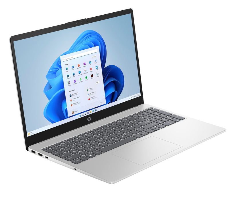 HP 15-fd1063nw Intel Core Ultra 7 155H Laptop 39.6 cm (15.6") Full HD Display 24 GB DDR5 SDRAM 512 GB SSD Wi-Fi 6 (802.11ax) Windows 11 Home AI PC Silver