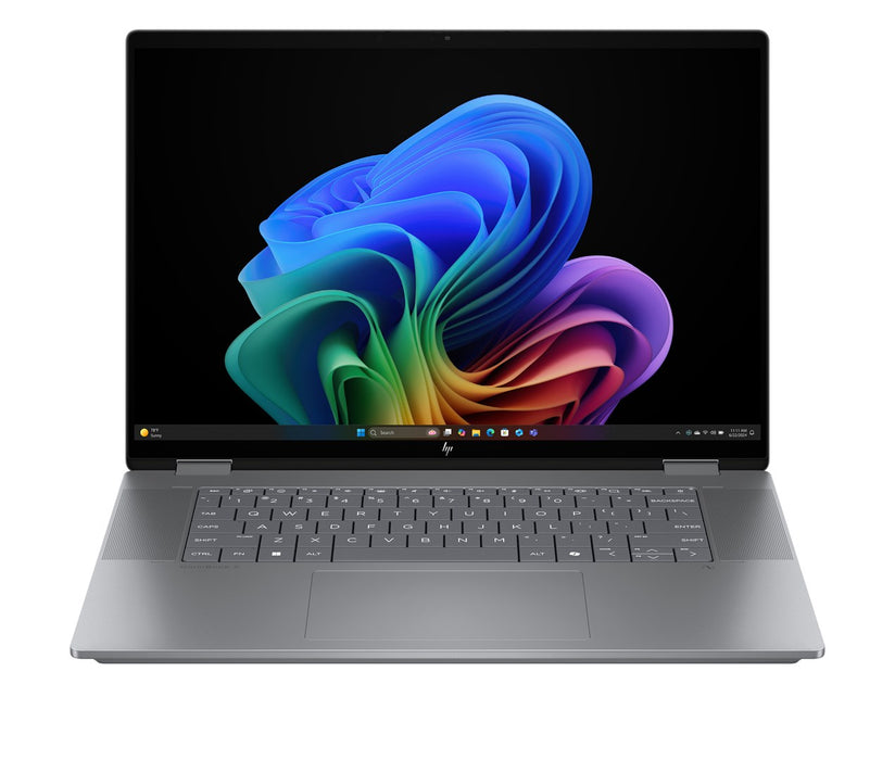 HP OmniBook X Flip Next Gen AI 16-ar0016nw Copilot+ PC AMD Ryzen AI 5 340 2-in-1 40.6 cm (16") touchscreen 2K 16 GB LPDDR5x-SDRAM 1 TB SSD Wi-Fi 7 (802.11be) Windows 11 Home Silver