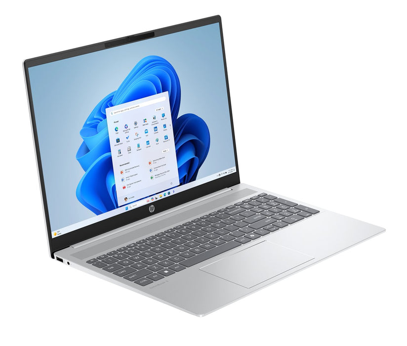 HP OmniBook 5 16-bc1019nw AMD Ryzen™ 7 8840U Laptop 40.6 cm (16") 2K 16 GB LPDDR5-SDRAM Wi-Fi 6E (802.11ax) FreeDOS AI PC Silver