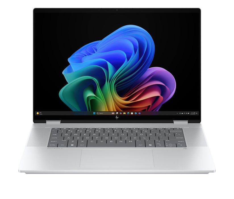 HP OmniBook X Flip Next Gen AI 16-as0003nw Copilot+ PC Intel Core Ultra 7 258V 40.6 cm (16") touchscreen 3K 32 GB LPDDR5x-SDRAM 1 TB SSD Wi-Fi 6E (802.11ax) Windows 11 Home Silver