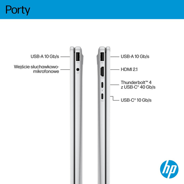 HP OmniBook X Flip 16-as0003nw Ultra 7 258V 16.0"3K Touch OLED IPS 120Hz 300nits AG 32GB LPDDR5X SSD1TB Arc 140V Cam 5MPx + IR  68Wh Win11 Glacier Silver 2Y