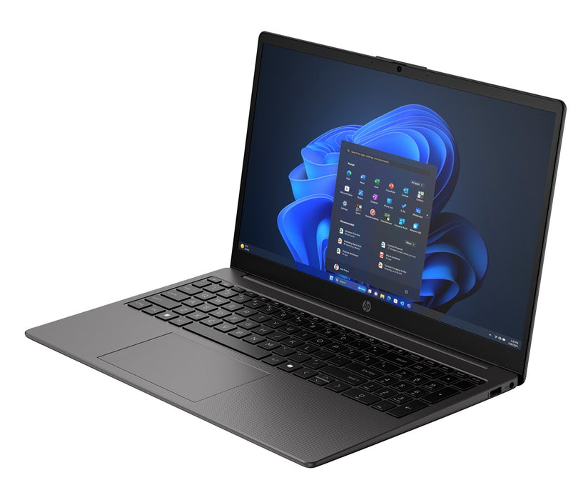 HP 255R G10 laptop with AMD Ryzen™ 5 7535U, 39.6 cm (15.6") Full HD, 8 GB DDR5 RAM, 512 GB SSD, Wi-Fi 6 (802.11ax), Windows 11 Home, black