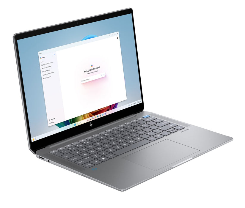 HP OmniBook Ultra 14-fd0003nn AMD Ryzen AI 9 365, Copilot+ PC laptop, 35.6 cm (14"), 2.2K touchscreen, 16 GB LPDDR5x-SDRAM, SSD, Wi-Fi 7 (802.11be), Windows 11 Home, Silver
