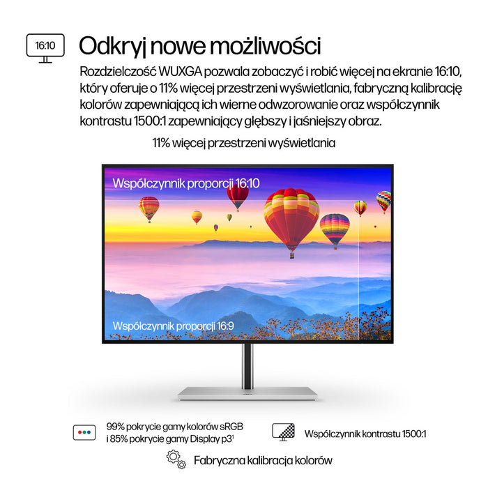 Monitor HP 724pu WUXGA 24" 100 Hz
