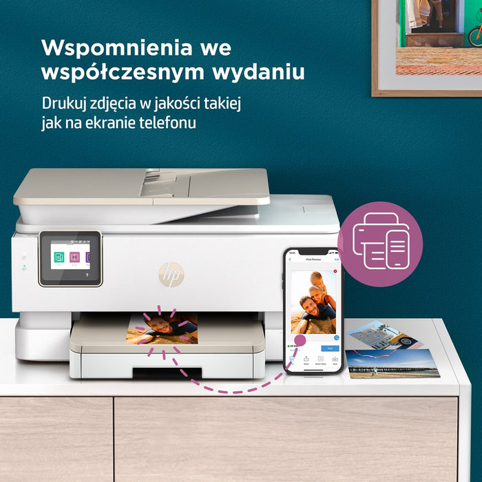HP ENVY Inspire 7920e All-In-One A4 Color Dual-band USB 2.0 WiFi Print Scan Copy Inkjet 15/10ppm
