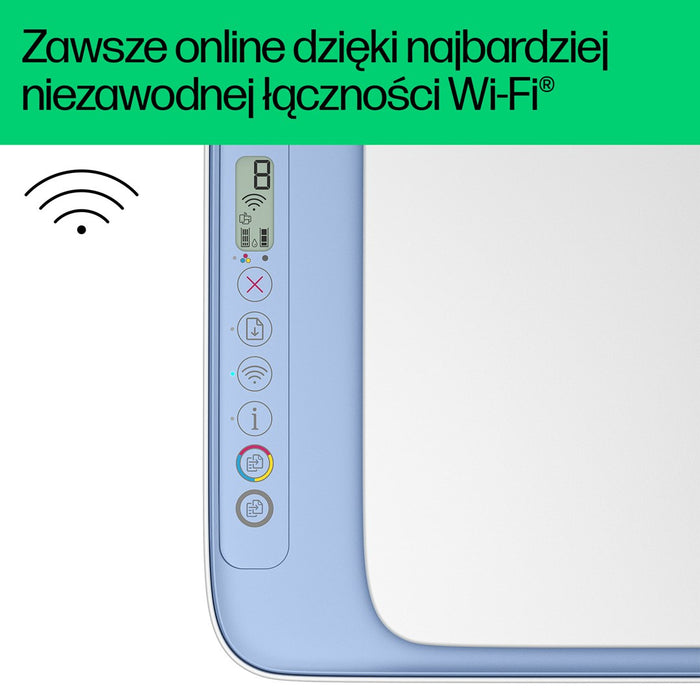 HP DeskJet 2822e All-in-One A4 Color Wi-Fi USB 2.0 Print Copy Scan Inkjet 5.5/7.5ppm Instant Ink Ready