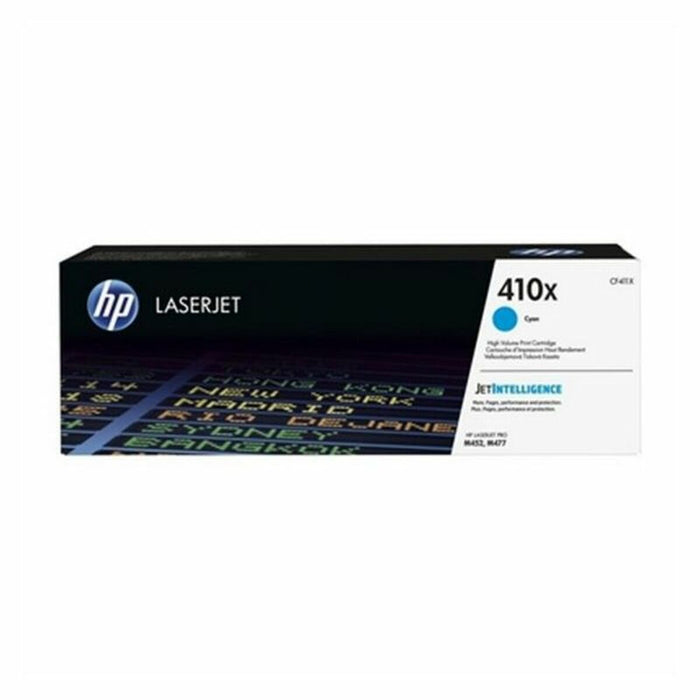 HP 410X High Yield Cyan Original LaserJet Toner Cartridge (CF411X)