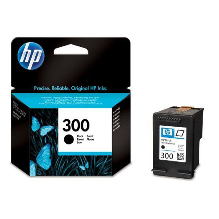 HP 300 original Ink cartridge CC640EE UUS black standard capacity 4ml 200 pages 1-pack with Vivera Ink cartridge