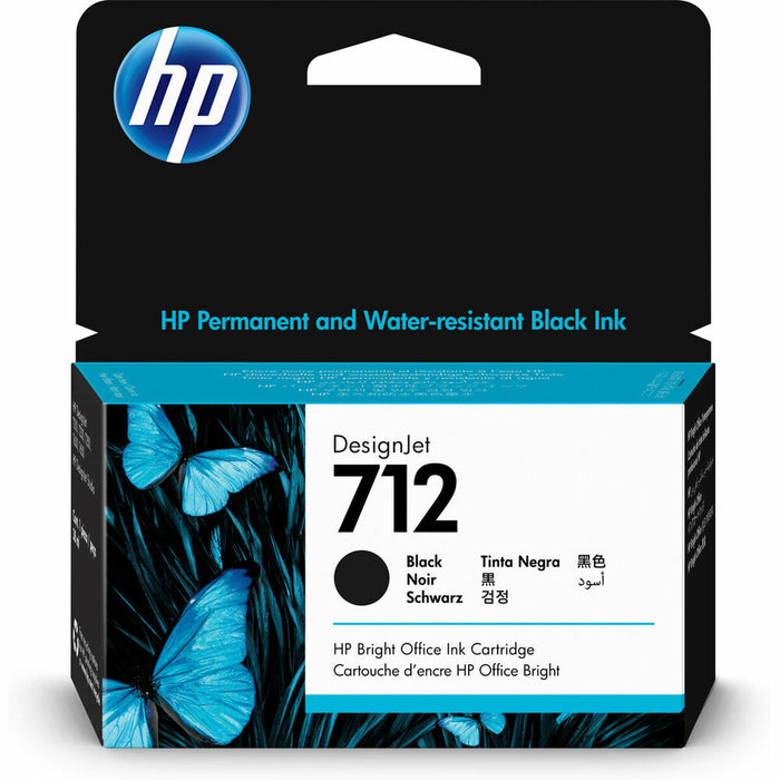 HP 712 38-ml Black Ink Cartridge