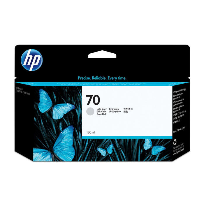 HP 70 130-ml Light Gray Ink Cartridge