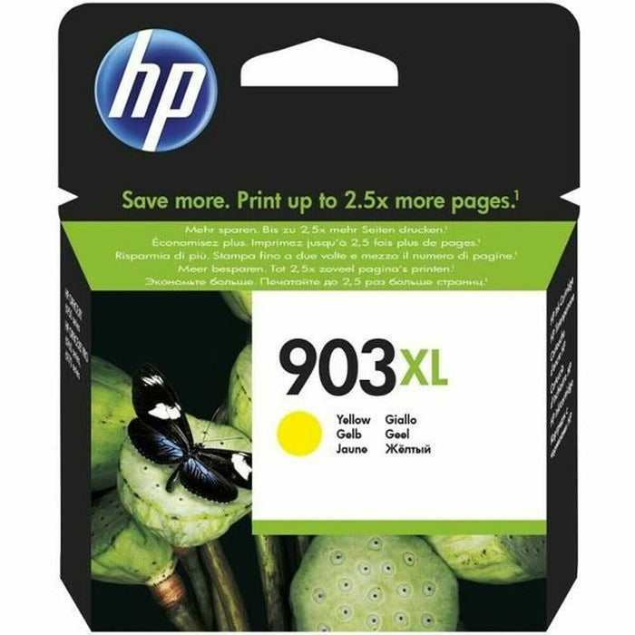 HP 903XL original Ink cartridge T6M11AE BGX Yellow High Yield 825 Pages