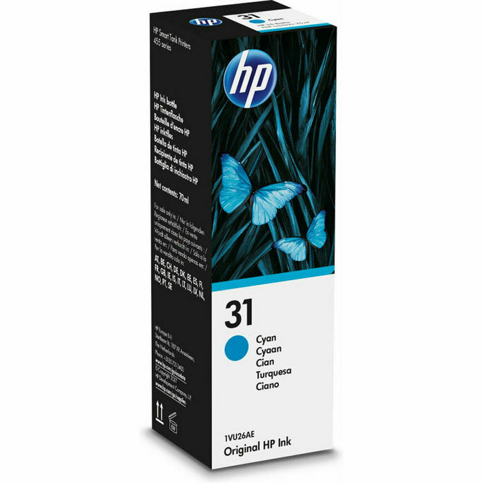 HP 31 Cyan Original Ink Bottle