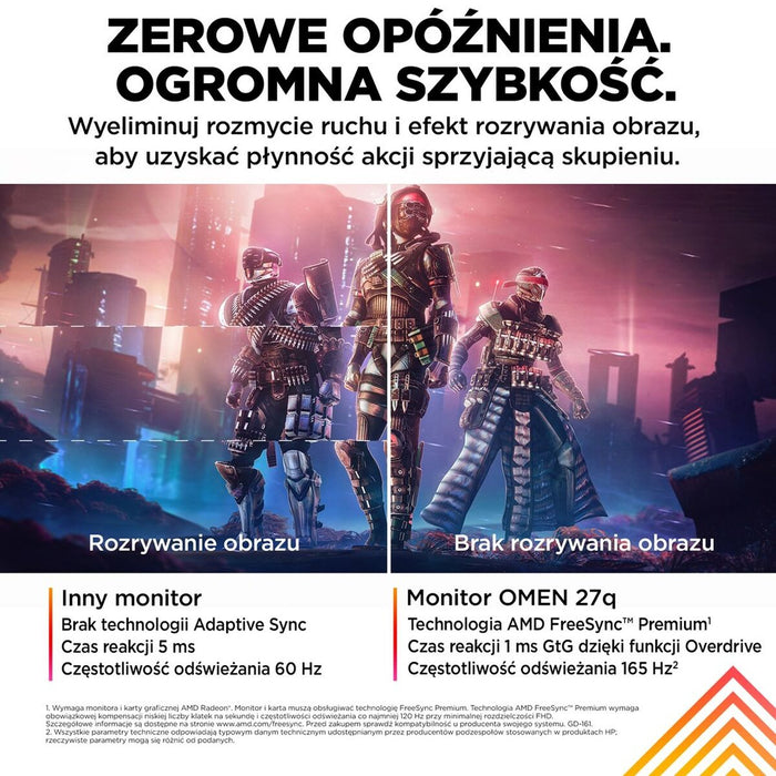 Monitor HP 780H4E9#ABB 27" Quad HD 165 Hz