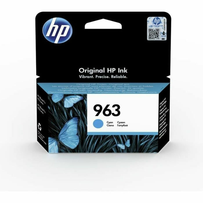HP 963 Cyan Original Ink Cartridge