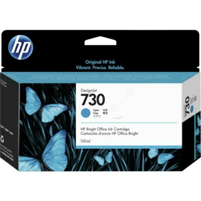 HP 730 130 ml Cyan Ink Cartridge  T1600/T1700/T2600