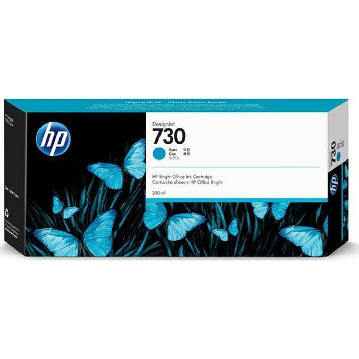 HP 730 300 ml Cyan Ink Cartridge T1600 / T2600 / T1700